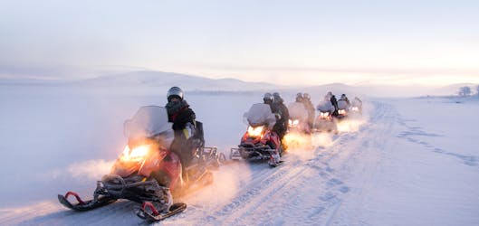 Snowmobile adventure from Tromsø to the Finnish Lapland
